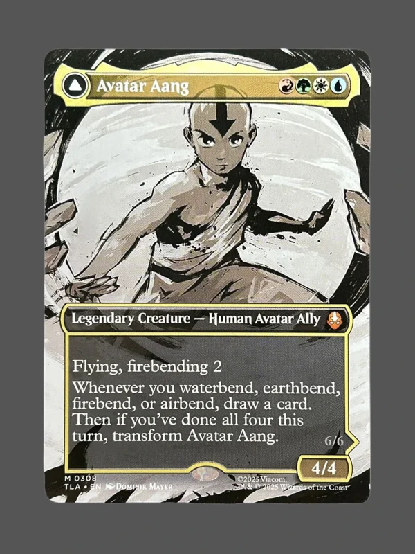 Avatar Aang Holo MTG Proxy | The Lost Arts