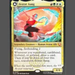 Avatar Aang Holo MTG Proxy | The Lost Caverns of Ixalan