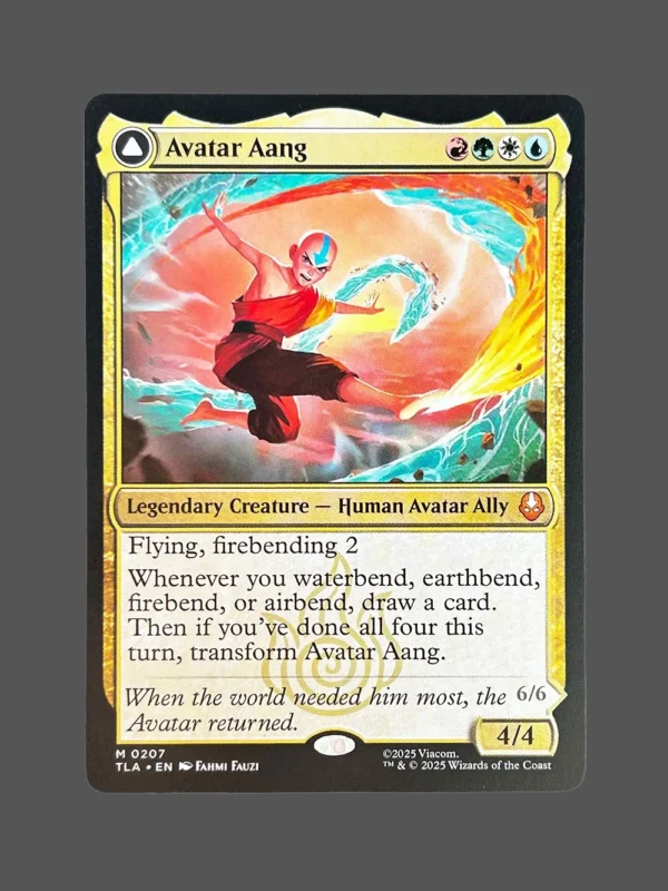 Avatar Aang Holo MTG Proxy | The Lost Caverns of Ixalan