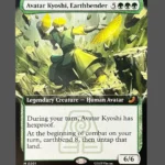 Avatar Kyoshi, Earthbender Holo MTG Proxy | The Lost Empire