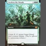 Awaken the Woods Holo MTG Proxy | Brothers' War