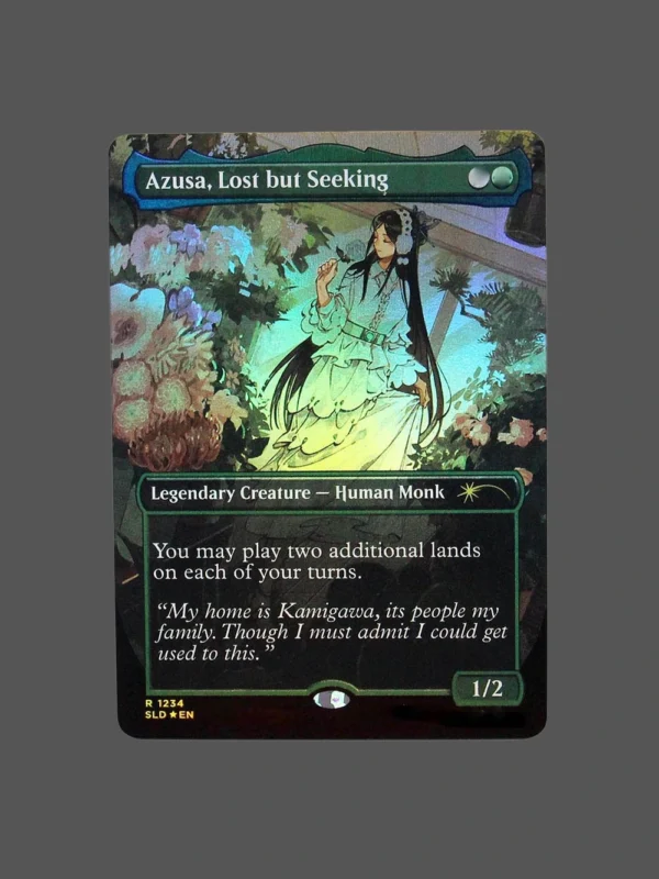 Azusa, Lost but Seeking Foil MTG Proxy | Secret Lairs
