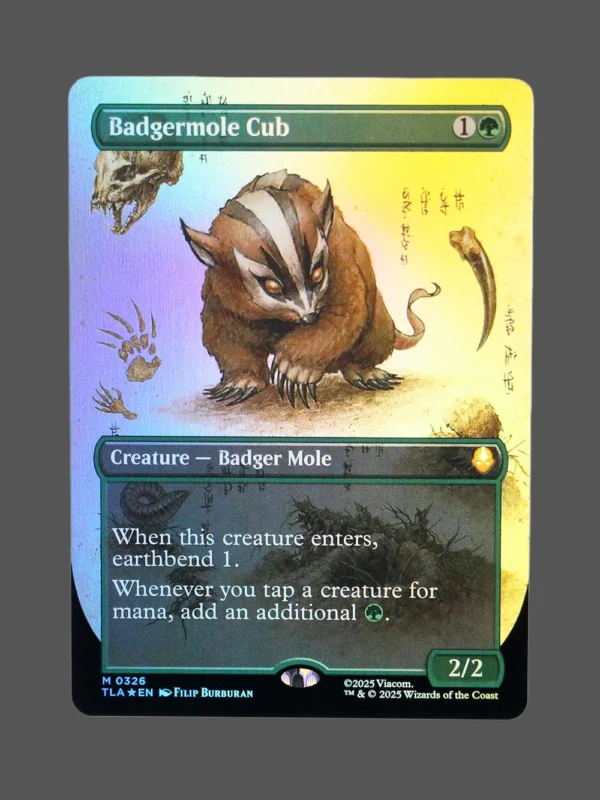 Badgermole Cub Foil MTG Proxy | The Lost Archive