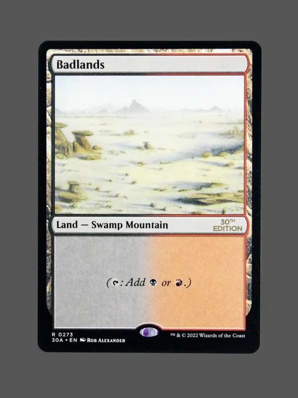 Badlands Holo MTG Proxy | 30th Edition