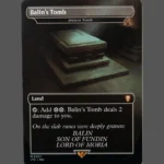 Balin's Tomb Holo MTG Proxy | Lord of the Rings