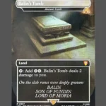 Balin's Tomb Holo MTG Proxy | The Lord of the Rings: Tales of Middle-earth