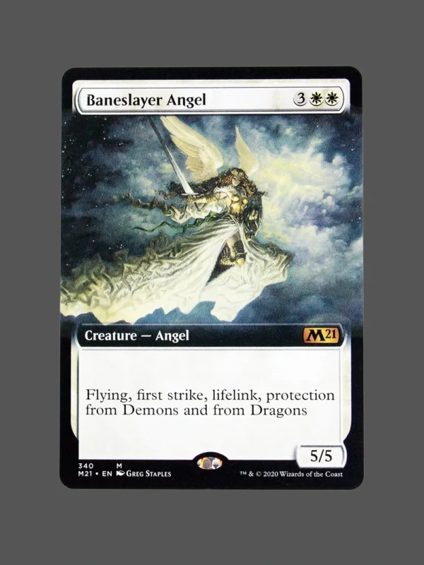 Baneslayer Angel Holo MTG Proxy | Core Set 2021