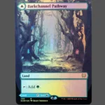 Barkchannel Pathway Foil MTG Proxy | Kaldheim