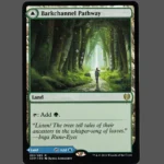 Barkchannel Pathway Holo MTG Proxy | Kaldheim