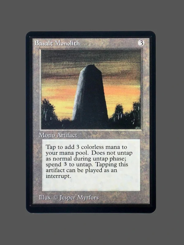 Basalt Monolith Regular MTG Proxy | Magic 2010