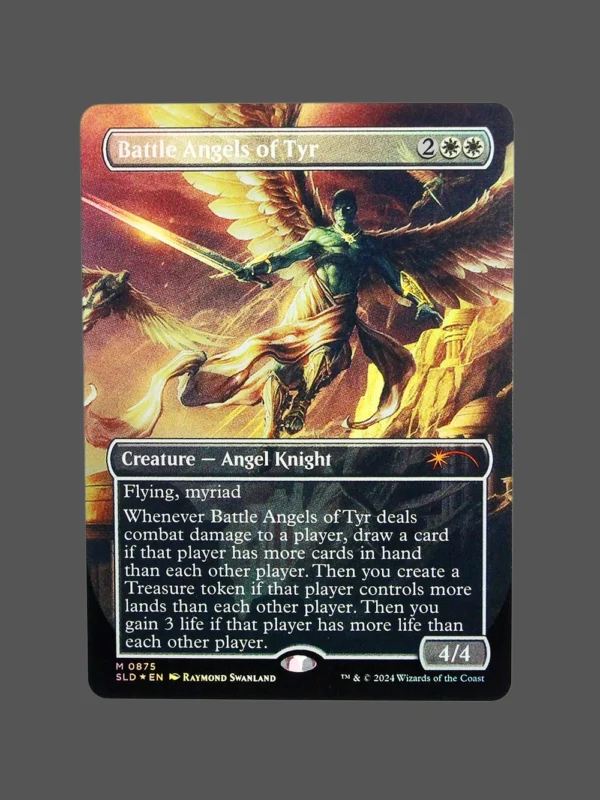 Battle Angels of Tyr Foil MTG Proxy | Streets of New Capenna