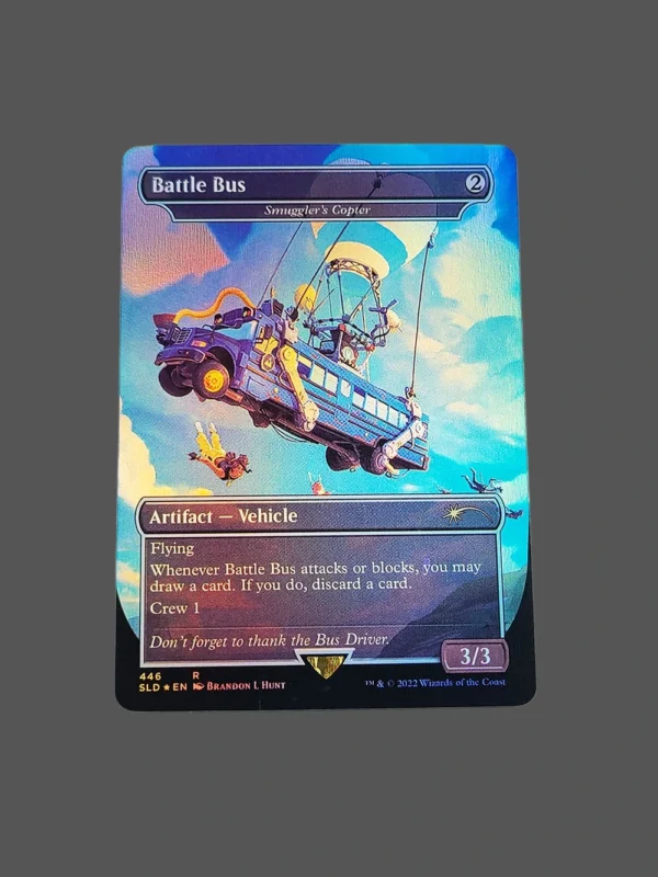 Battle Bus Foil MTG Proxy | Streets of New Capenna