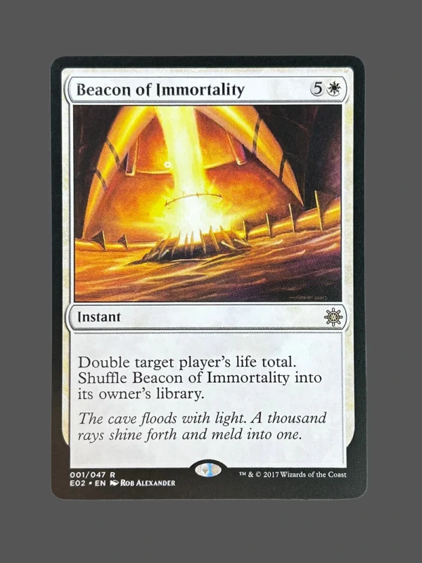 Beacon of Immortality Holo MTG Proxy | Eldritch Moon