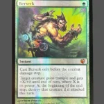 Berserk Vault Foil MTG Proxy | Magic 2010