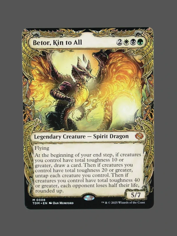 Betor, Kin to All Holo MTG Proxy | The Lost Caverns of Ixalan