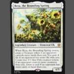 Beza, the Bounding Spring Holo MTG Proxy | Bloomburrow