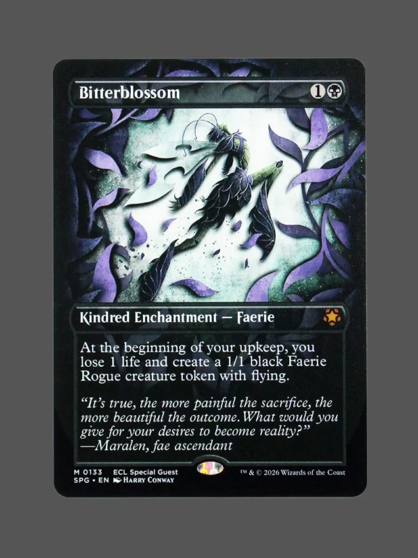 Bitterblossom Holo MTG Proxy | ECL Special Guest
