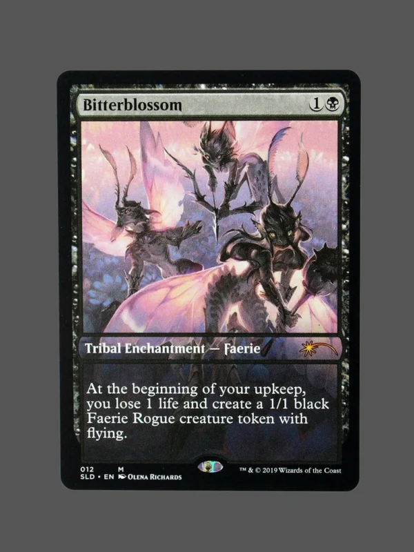 Bitterblossom Holo MTG Proxy | Streets of New Capenna
