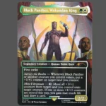 Black Panther, Wakandan King Holo MTG Proxy | Secret Lairs