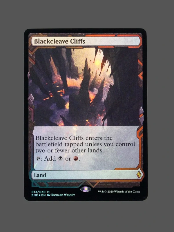 Blackcleave Cliffs Foil MTG Proxy | Zendikar Rising