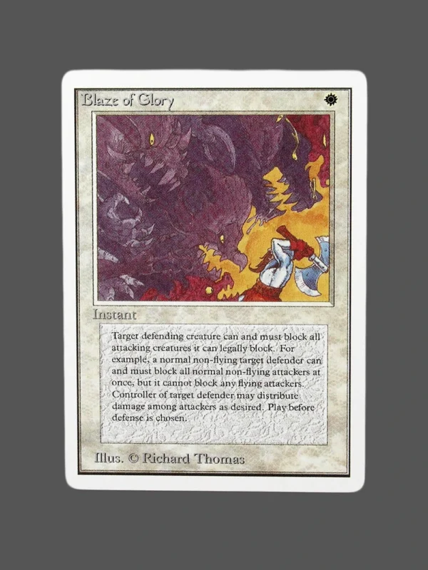 Blaze of Glory Regular MTG Proxy | Urza's Saga