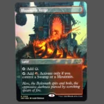 Blazemire Verge Foil MTG Proxy | Dominaria United