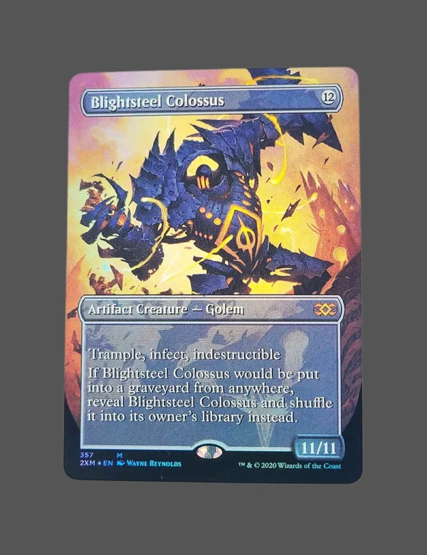 Blightsteel Colossus Foil MTG Proxy | Double Masters 2022