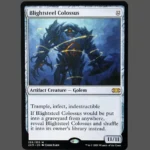 Blightsteel Colossus Holo MTG Proxy | Streets of New Capenna