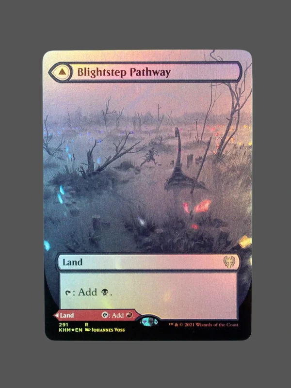 Blightstep Pathway Foil MTG Proxy | Kaldheim