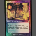 Blood Crypt Foil MTG Proxy | Magic 2014
