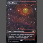Blood Crypt Galaxy Foil MTG Proxy | Unfinity
