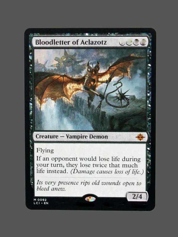 Bloodletter of Aclazotz Holo MTG Proxy | Legends of the Multiverse