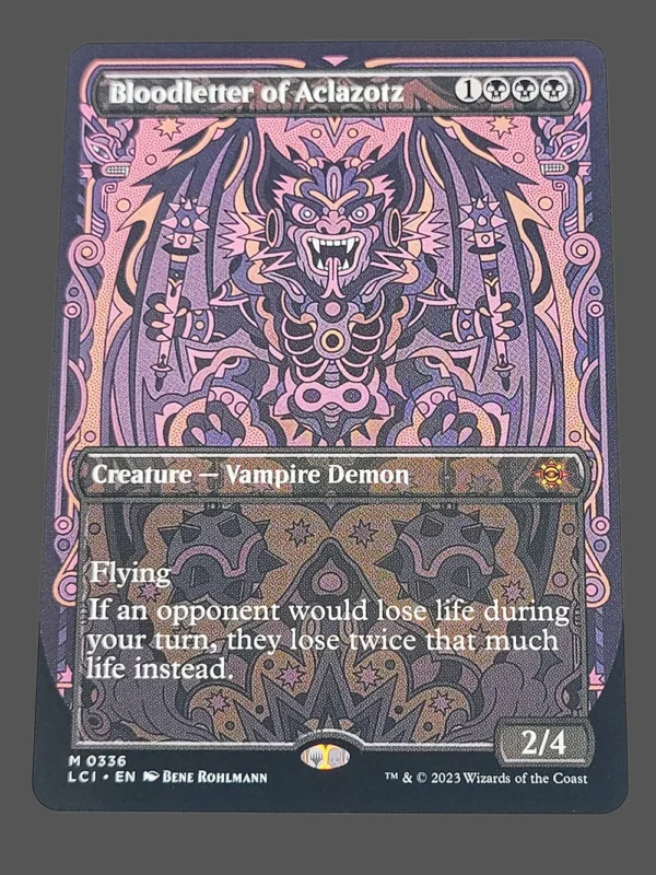 Bloodletter of Aclazotz Holo MTG Proxy | Lost Caverns of Ixalan
