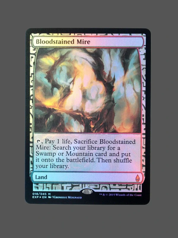 Bloodstained Mire Foil MTG Proxy | Expeditions