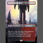 Bloodstained Mire Foil MTG Proxy | Magic: The Gathering