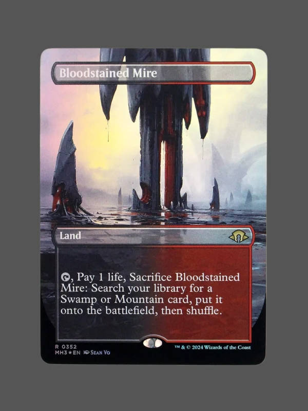 Bloodstained Mire Foil MTG Proxy | Magic: The Gathering