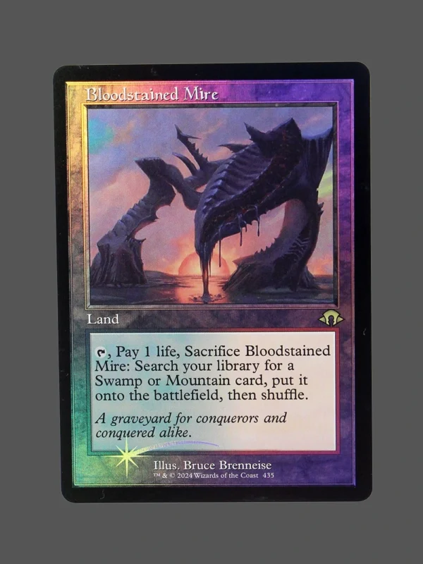 Bloodstained Mire Foil MTG Proxy | Masters 25