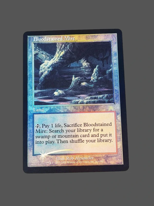 Bloodstained Mire Foil MTG Proxy | Onslaught