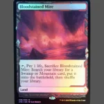 Bloodstained Mire Foil MTG Proxy | Zendikar Rising