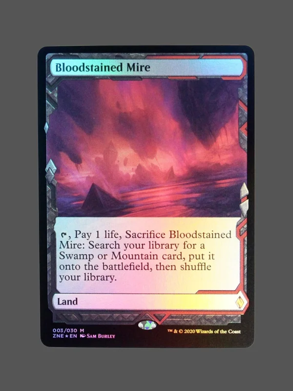 Bloodstained Mire Foil MTG Proxy | Zendikar Rising