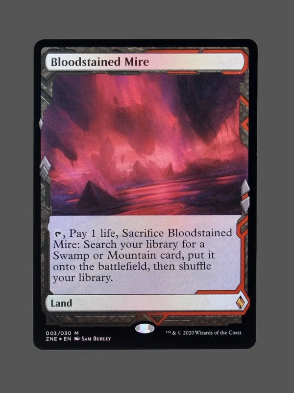 Bloodstained Mire Foil MTG Proxy | Zendikar Rising