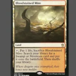 Bloodstained Mire Holo MTG Proxy | Khans of Tarkir