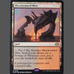 Bloodstained Mire Holo MTG Proxy | March of the Machine