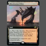 Bloodstained Mire Holo MTG Proxy | March of the Machine