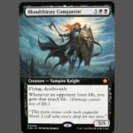 Bloodthirsty Conqueror Holo MTG Proxy | Forgotten Depths