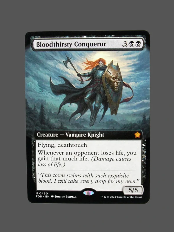 Bloodthirsty Conqueror Holo MTG Proxy | Forgotten Depths