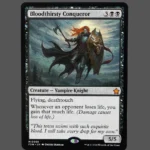 Bloodthirsty Conqueror Holo MTG Proxy | Foundations