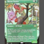 Bloom Tender Holo MTG Proxy | Kaldheim