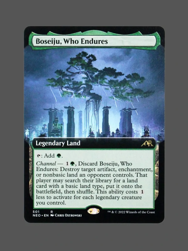 Boseiju, Who Endures Holo MTG Proxy | Neon Dynasty