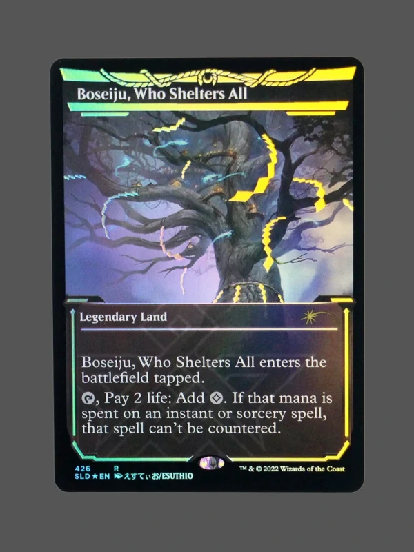 Boseiju, Who Shelters All Foil MTG Proxy | Secret Lair